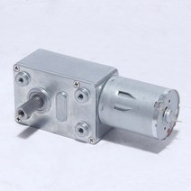감속모터 속도 소형 DC 산업용 컨트롤러 기어드, 이중 아웃 샤프트 모터 + 브래킷, 12VDC, 1분 1.2회전/랩