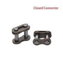 1pcs 05b-1 롤러 체인 커넥터 피치 8mm 탄소강 산업용 전송 체인 커넥터, 커넥터 닫기