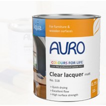 아우로 no.518 투명 무광 래커 바니쉬 2.5L