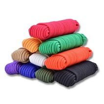 갈렙등반 4-10mm 나일론 로프 다용도 캠핑 밧줄 10-200M, 8mm, 10m, 화이트