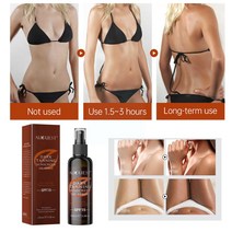 100ml 다크 셀프 태닝 스프레이 바디 페이스 패스트 썬 오일 브론저 영양 일광 욕실 태너 메이크업 로션 파운데이션 Se Y1D8, [01] 100ml