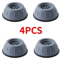 4pcs Anti Vibration Antislip Feet Pad Universal Washing Machine AntiSkid Roller Silent Mat Furniture, 02 4pcs