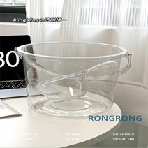 투명 플라스틱 물통 버킷 빨래통 물 양동이 목욕 세차 환수 대야 19L Zuhty 증정, 01. 투명 물통