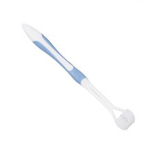 3 면 나노 깨끗한 칫솔 치아 브러시 구강 건강 클리너 혀 관리 도구, [02] 파란