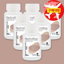 뉴질랜드 뉴트라렉스 나토키나제 4000FU 60캡슐 낫또 낫토, 6개, 60정
