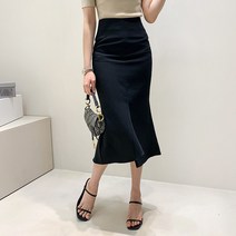 미나그램 여성용 루니아 머메이드 트임 스커트