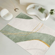 고급 프리미엄 PU 가죽 소재 파스텔 톤 패턴 사계절 러그 카페트 (14종) [2]