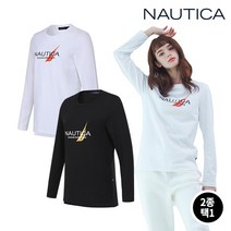 노티카 여성 클래식 로고 긴팔티셔츠 2종 택1