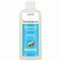 NATESSANCE 나떼쌍스 엑스트라 젠틀 코코넛-베지터블 케라틴 샴푸 250ml, 1개
