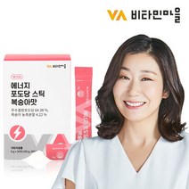 비타민마을 에너지 포도당 스틱 복숭아맛 30p, 1개, 180g