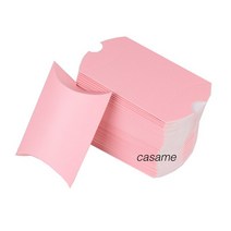 옥수수완충제 종이완충제 친환경포장지 10/20/30Pcs 다채로운 베개 사탕 상자 크래프트 종이 크리스마스 선, 01 Light pink_03 30 pcs
