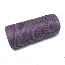 이솔앤아이 컬러 햄프끈 1mm 40m 멀티컬러 1mm 30m 마크라메 매듭공예 팔찌실, 그레이프40m, 1개