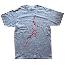 클라이밍 장비 복장 암벽 등반 초크 용품 로프 여름 등반가 티셔츠 패션 반팔 웃긴 러브 남성 의류 탑스 마운틴 라운드넥, GRAY+S