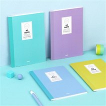 리플린_중철노트 스프링유선노트, 유니닷컴 민트