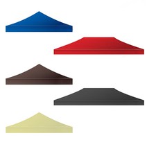 텐트 행사용 캐노피 그늘막 천막 테라스 지붕만 야외, DZ지붕2 5X3 75 크림