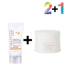 안끈적이는 선 썬 크림 비타민c 세럼 바르는 멀티밤, 더e몰1 매직마일드선크림 2개_히알스킨세럼180 1개