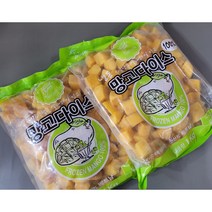 [미쓰리푸드마켓]망고 냉동 망고 다이스 1KG 냉동과일 열대과일