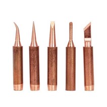 15pcs 순수 구리 납땜 철 팁 I B K 24D 3C 납땜 스테이션 솔더 철 용접 팁 헤드 탑 스팅 BGA 무연 도구, 5pcs-1