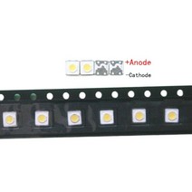 1000pcs SAMSUNG LED 역광선 고 1W 3537 100LM 텔레비젼 신청 백색 SPBWH1332S1BVC1BIB LCD, 한개옵션0