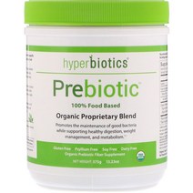 Hyperbiotics Prebiotic 유기농 특허 혼합물 375g(13.23oz)