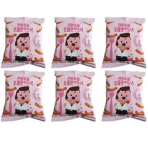 로제파스타맛 떡볶이과자 80g x 6ea 미니봉지스낵, 1개