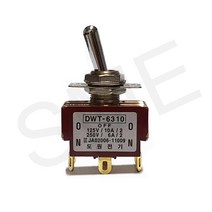 DWT-6310 6P 3단스위치 12파이 토글스위치 250V 6A, 1개 2600원