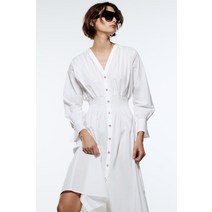 ZARA 봄신상 여성보카시 셔츠형 원피스 2725894250