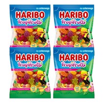 하리보 젤리 트로피프루트 젤리 4팩 100g HARIBO Tropifrutti