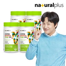 내츄럴플러스 프리미엄 멀티비타민미네랄 구미 90개 4통 12개월분 영국산 비타민C, 단품