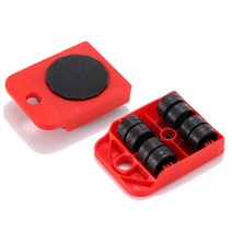 고하중 리프트 가구이동 이동식 바퀴 운반용 화분받침, 이동의자 그린