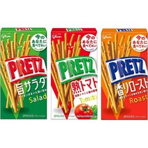 에자키 글리코 프리츠 스몰 박스 샐러드 숙성 토마토 구운 향 일본 스낵 Ezaki Glico Pretz Small Box 3종 15개