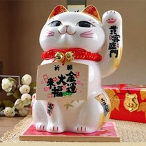 일본마네키네코 복고양이 장식품 대형-2종 택1, 2번