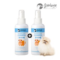 울지마마이펫 [무료배송/울지마마이펫] 산책후 물없이 워터리스샴푸 1+1 간편하게 목욕끝, 1