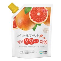 꽃샘 별난 알맹이 자몽 1+1 1kg+1kg, 1kg, 2개