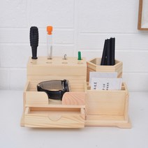 정비공구 정리수납함 핸드폰 수리 테이블 소나무 선반 삽목상자, T01-21x14.5x10cm