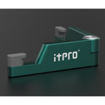 잇프로 아이패드 태블릿 휴대폰 미니 포켓 접이식 거치대 휴대용, 그린