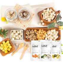 한입뚝딱 프리미엄 강아지 애견 건조간식 모음, 09.열풍건조 참치와 코코넛 55g