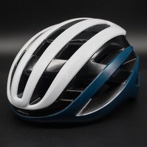 야외 스포츠 에어로 사이클링 헬멧 MTB 산악 자전거 헬멧 자전거 남자 여자 스타일 초경량 안전하게 캡 Capacete Ciclismo, M 54-60CM, white blue