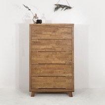 고무나무 토리 900 5단 서랍장 아르볼가구