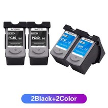 iboqvzg 2pcs pg-40 cl-41 pg40 cl41 잉크 카트리지 canon pixma mp140 mp150 mp160 mp180 mp190 mp210 mp220 mp4, 2세트