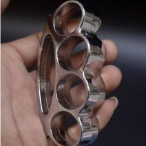 17mm 광폭 넓이 손가락 그립 링 너클 남성 호신용품 반지 자기방어 무기 생존, 블랙