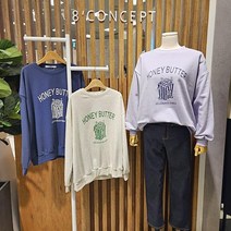 허니버터MTM티셔츠C22I7FTS0863컬러