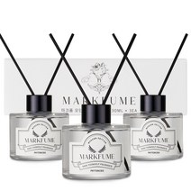 실내방향제 마크퓸 디퓨저 모던에디션 130ml X 3개 기획세트, 화이트머스크 3개