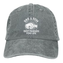 Dad And Son Best Friends For Life 남녀공용 볼캡 일본 만화 영화 7컬러