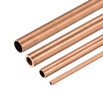 아시바파이프 사각파이프 비닐하우스파이프 uxcell 3 pcs 구리 원형 튜브 2mm 3mm 4mm 5mm 6mm 7mm 8mm 9mm 10mm 외경 300mm diy 공예에, 10mm x 0.5mm
