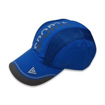 TORIMALL 런웨이브 SPORTS 매쉬 등산캡모자, 블루