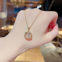 YAPOGI 여성 목걸이 패션 고급감 데일리 심플 목걸이