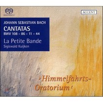 JOHANN SEBASTIAN BACH - CANTATAS BWV 108 86 11 44/ LA PETITE BANDE SIGISWALD KUIJKEN SACD HYBRID 바흐 칸타타 10집 네덜란드수입반, 1CD