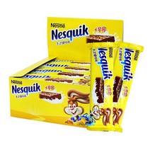 달콤 영양간식 네스퀵 웨하스 초코 웨이퍼 34g 16입, 단품