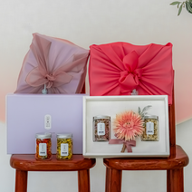 꽃 다시피다 프리미엄2종 꽃차 선물세트 메리골드 국화 구절초 목련꽃차세트, 3.구절초세트, 1.거베라(은혜/감사/친절)